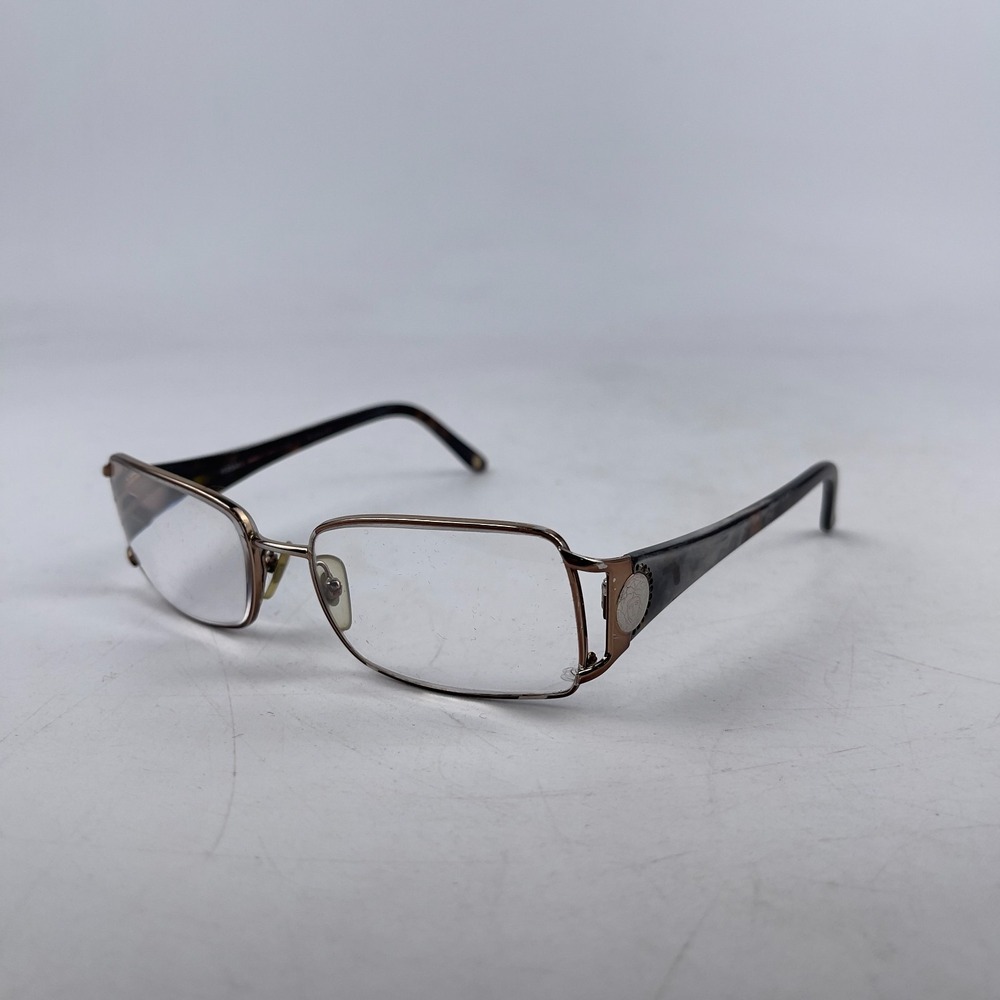 Versace 1045 12B Women‎ Eyeglasses Frame Brown Full Rim Rectangle 51-16-135 mm